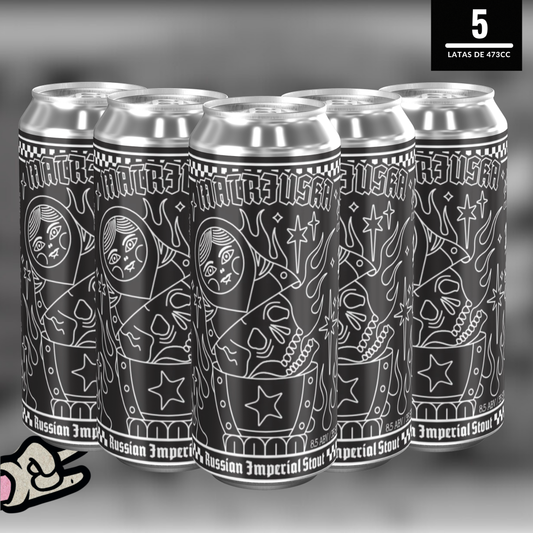Matriuska - RUSSIAN IMPERIAL STOUT CON VAINILLA 473CC  [FivePack]