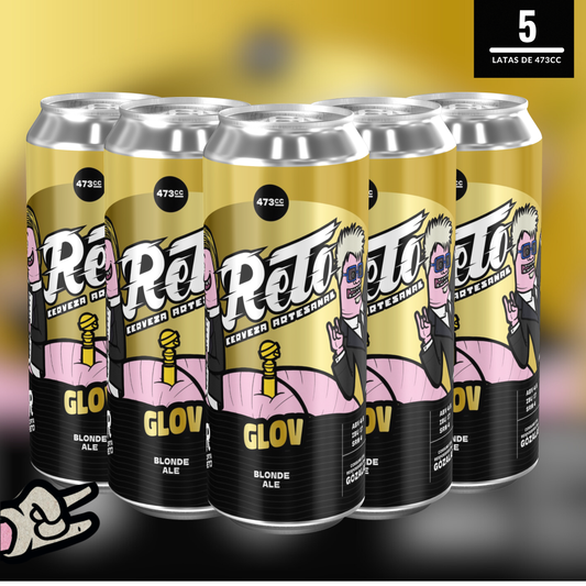 Glov -BLONDE ALE 473CC [FivePack]