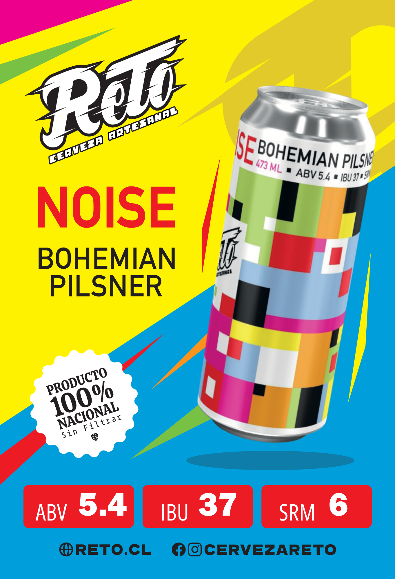 5x Noise - BOHEMIAN PILSNER 473CC