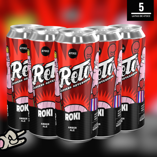 Roki - AMBER ALE 473CC  [FivePack]