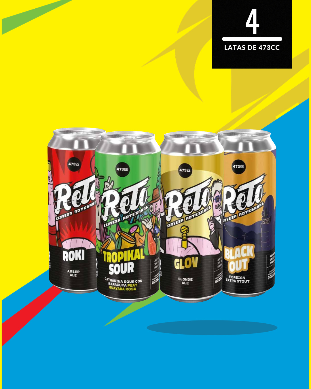 FOURPACK Clásico 473CC [4]